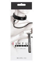 Load image into Gallery viewer, Sinful 1in Collar - Black
