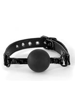 Load image into Gallery viewer, Sinful Silicone Ball Gag - Black
