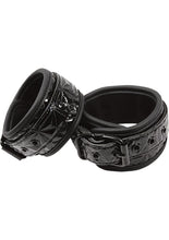 Load image into Gallery viewer, Sinful Wrist Cuffs - Black
