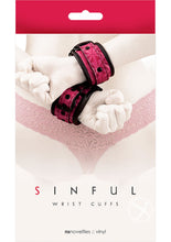 Load image into Gallery viewer, Sinful Wrist Cuffs - Pink

