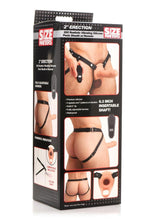 Load image into Gallery viewer, Size Matters 2 Erection 28x Realistic Vibrating Rechargeable Silicone Penis Sheath with Remote Control - Vanilla
