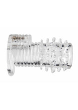 Load image into Gallery viewer, Size Matters Clear Sensations Vibrating Textured Erection Sleeve
