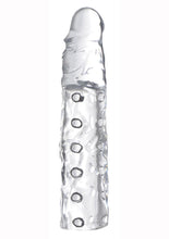 Load image into Gallery viewer, Size Matters Penis Enhancer Sleeve - Clear - 3in
