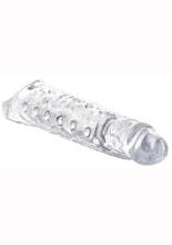 Load image into Gallery viewer, Size Matters Penis Extender Sleeve - Clear - 3in
