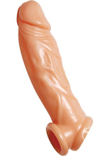 Load image into Gallery viewer, Size Matters Realistic Penis Enhancer and Ball Stretcher - Vanilla
