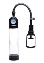 Load image into Gallery viewer, Size Matters Trigger Penis Pump with Built-In Pressure Gauge
