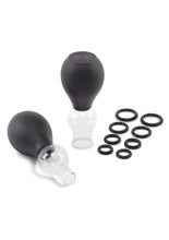 Load image into Gallery viewer, Size Up Classic Nipple Pump - Black/Clear - Set
