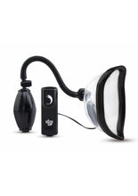 Load image into Gallery viewer, Size Up Classic Vibrating Pussy Pump - Black/Clear
