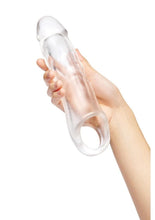 Load image into Gallery viewer, Size Up Extra Girthy Clear View Penis Extender with Ball Loop
