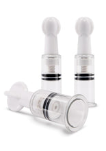 Load image into Gallery viewer, Size Up Nipple and Clit Triple Sucker - Black/Clear - Set
