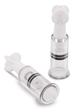 Load image into Gallery viewer, Size Up Twisty Nipple Suckers - Black/Clear - Small
