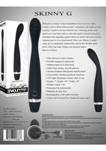 Load image into Gallery viewer, Skinny G Rechargeable Silicone G-Spot Vibrator
