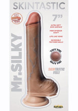 Load image into Gallery viewer, Skintastic So Vein Realistic Dildo with Balls Waterproof - Vanilla - 7in
