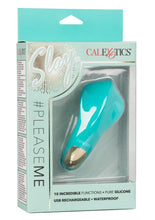 Load image into Gallery viewer, Slay Pleaser Silicone Rechargeable Massager - Green
