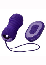 Load image into Gallery viewer, Slay #Thrustme Silicone Rechargeable Thrusting Rotating Vibrator with Remote - Purple
