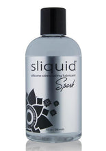 Load image into Gallery viewer, Sliquid Naturals Spark Booty Buzz Silicone Stimulating Lubricant - 8.5oz
