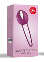 Load image into Gallery viewer, Smartballs Uno Silicone Kegel Trainer - Grape/Purple
