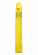Load image into Gallery viewer, Sparkle Slim Vibrator - Yellow
