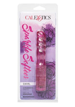 Load image into Gallery viewer, Sparkle Softees Swirl Vibrator - Pink/Red
