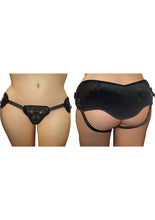 Load image into Gallery viewer, Sportsheets Curvy Colletion Noire Adjustable Strap-On - Black - Plus Size/Queen
