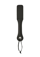Load image into Gallery viewer, Sportsheets Leather Slut Impression Paddle
