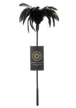 Load image into Gallery viewer, Sportsheets Starburst Feather Tickler - Black
