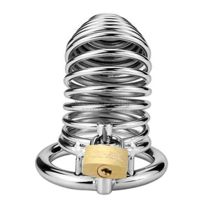 Chastity Cock Cage Spiral - 2 inch/50 mm