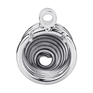 Chastity Cock Cage Spiral - 1.75 inch/45 mm