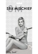 Load image into Gallery viewer, Ssex and Mischief Beginners Silk Sash Restraints - Black
