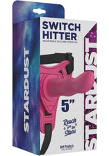 Load image into Gallery viewer, Stardust Switch Hitter Adjustable Silicone Strap-On - Pink
