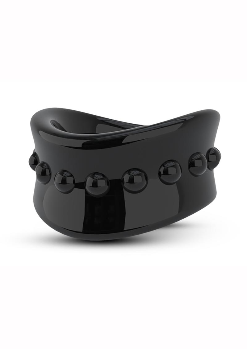 Stay Hard Beef Ball Stretcher - Black