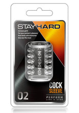 Load image into Gallery viewer, Stay Hard Cock Sleeve 02 - Clear

