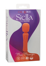 Load image into Gallery viewer, Stella Liquid Silicone Rechargeable Mini Massager - Orange

