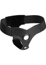 Load image into Gallery viewer, Strap U Crave Double Penetration Faux Leather Strap-On - Black
