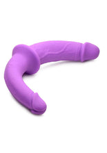 Load image into Gallery viewer, Strap U Double Charmer Silicone Double Dildo with Harness
