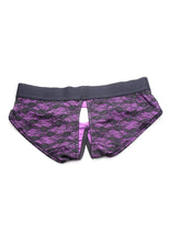 Load image into Gallery viewer, Strap U Lace Envy Lace Crotchless Panty Harness
