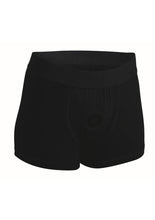 Load image into Gallery viewer, Strap U Mod Active Style Harness + Built In O Ring - Black - XXLarge
