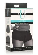 Load image into Gallery viewer, Strap U Mod Active Style Harness + Built In O Ring - Black - 3XLarge
