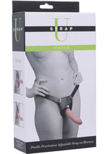 Load image into Gallery viewer, Strap U Plena II Double Penetration Adjustable Strap-On Harness - Vanilla
