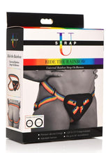 Load image into Gallery viewer, Strap U Ride The Rainbow Universal Strap-On Harness - Multicolor/Rainbow
