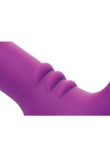 Load image into Gallery viewer, Strap U Royal Revolver Vibrating Silicone Strapless Strap-On

