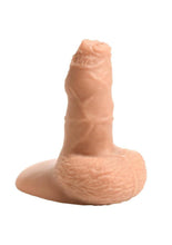 Load image into Gallery viewer, Strap U Uncut Packer Silicone 5.1in Dildo - Vanilla

