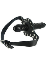 Load image into Gallery viewer, Strict Leather Ride Me Mouth Gag - Black

