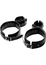 Load image into Gallery viewer, Strict Thigh Cuff Restraint System - Black
