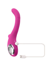 Load image into Gallery viewer, Strike A Pose Rechargeable Silicone Dual Vibrator
