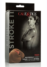 Load image into Gallery viewer, Stroke It Pussy Realistic Stroker - Chocolate
