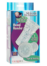 Load image into Gallery viewer, Sue Johanson Head Honcho Stroker - Clear
