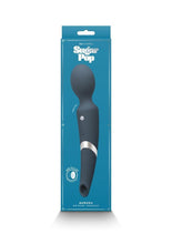 Load image into Gallery viewer, Sugar Pop Aurora Rechargeable Silicone Stimulator - Blue
