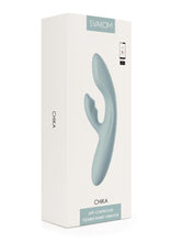 Load image into Gallery viewer, Svakom Chika Rechargeable Silicone App Compatible Interactive Rabbit Vibrator - Gray/Grey
