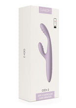 Load image into Gallery viewer, Svakom Cici Plus 2 Rechargeable Silicone App Controlled G-Spot Warming Vibrator - Lavender/Purple
